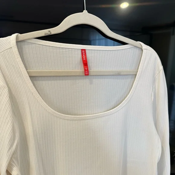 Stretch Rib Long-Sleeve Top Spanx - Picture 2 of 3